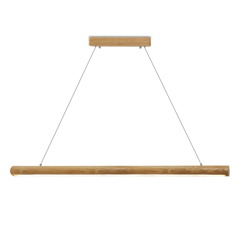 Linear suspension Ineslam TITAN wood LED (SMD)