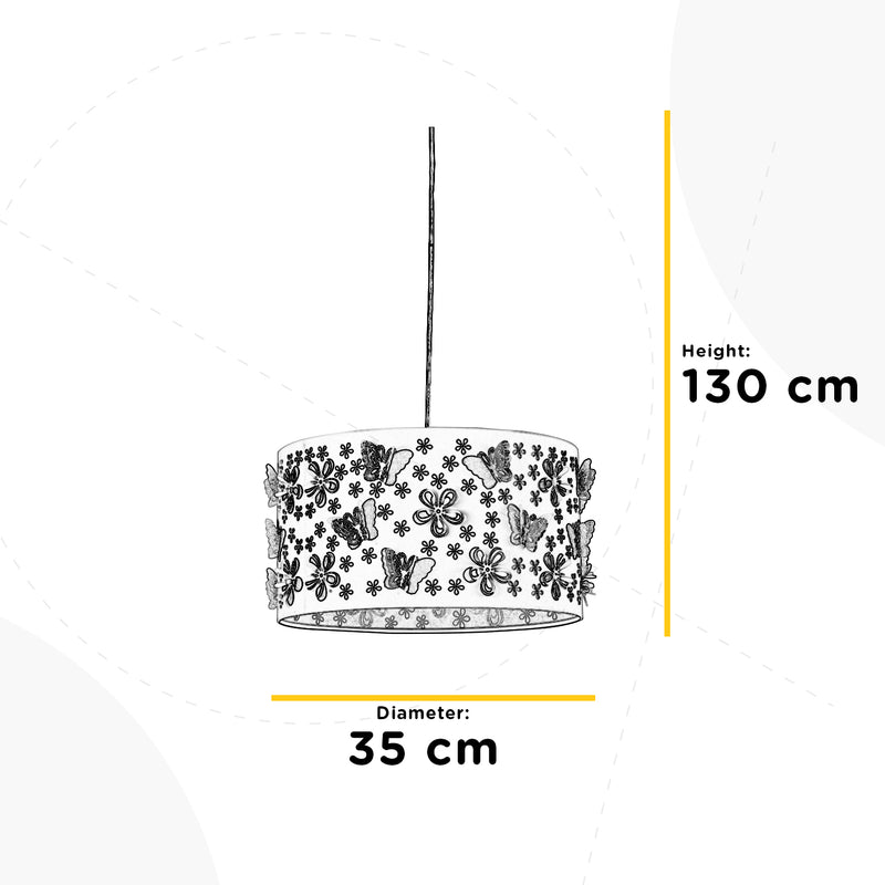 Onli Lighting Titilla 1L pendant lamp E27 D 35cm