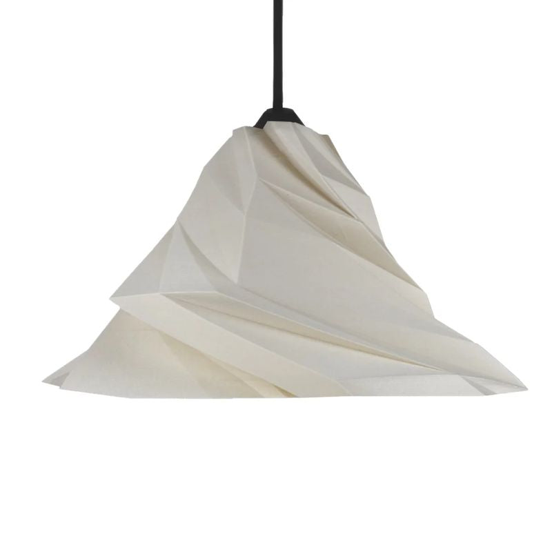 Pendant lamp Tagwerk Twister beige E27