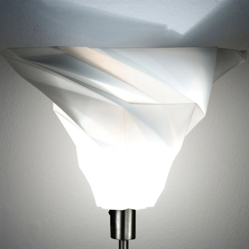 Floor lamp Tagwerk Twister white E27