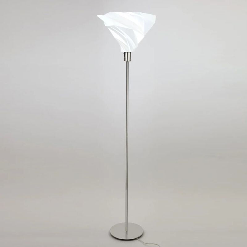 Floor lamp Tagwerk Twister white E27