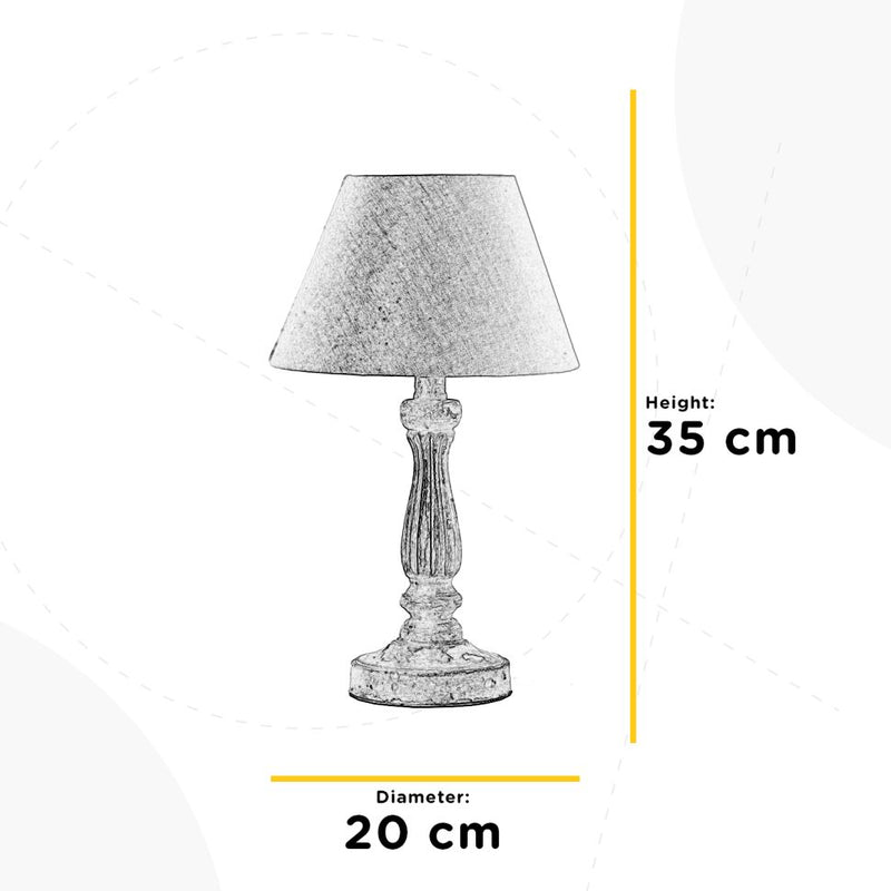Onli Lighting Lumetti Economici 1L lampe de table E27 H 35cm