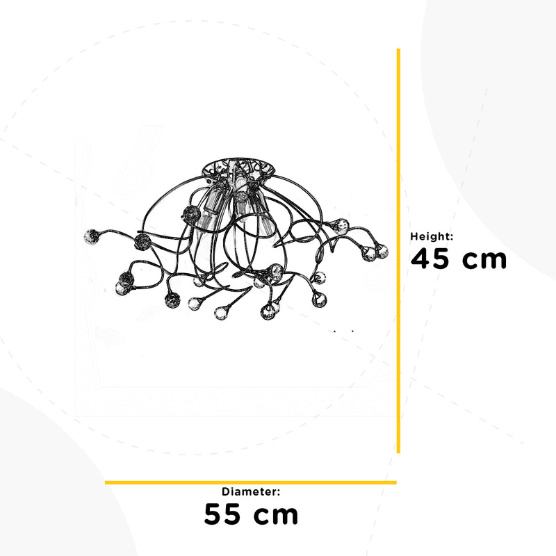 Onli Lighting Trilly 3L ceiling lamp E14 D 55cm