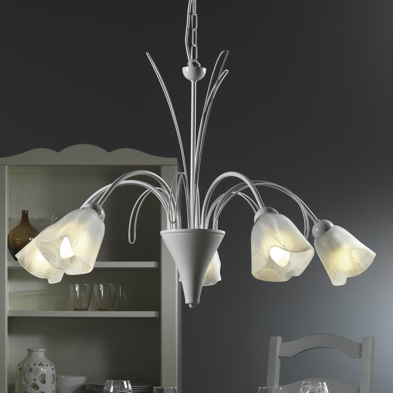 Onli Lighting Antea 5L chandelier E14 D 70cm