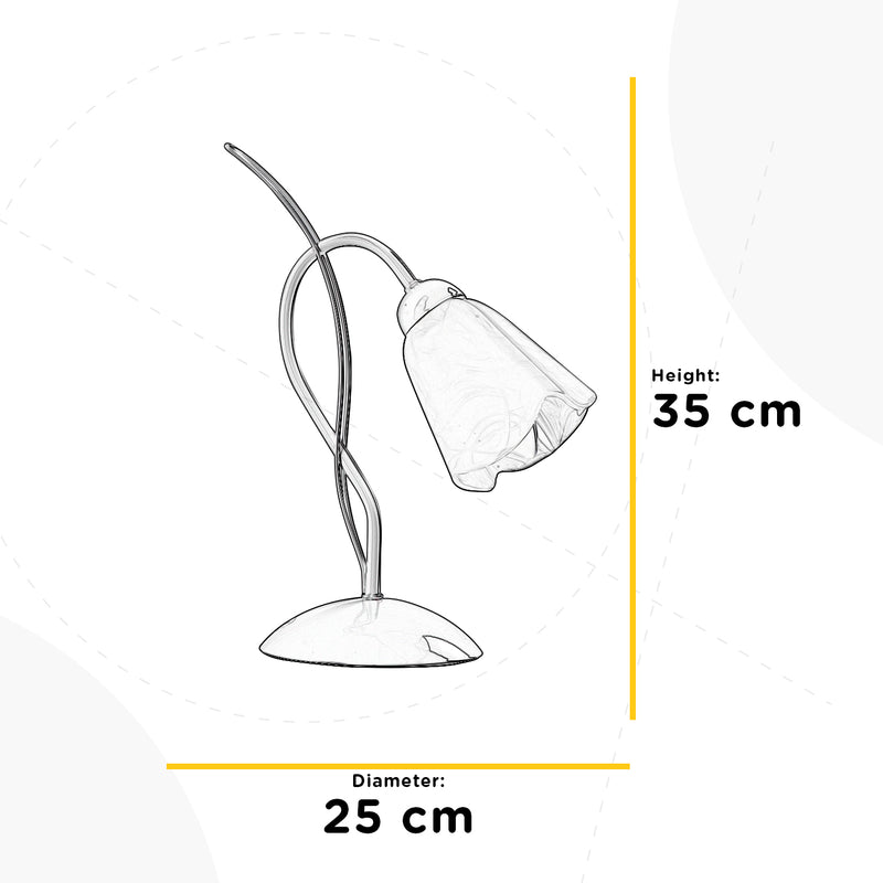 Onli Lighting Antea 1L table lamp E14 H 35cm