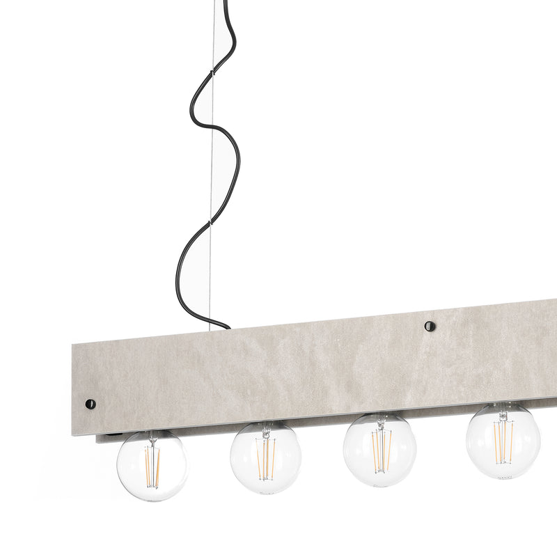 Onli Lighting Argo 6L linear suspension ceiling lamp E27 W 100cm