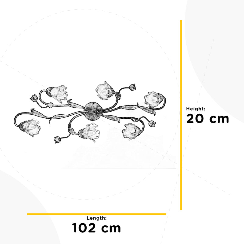 Onli Lighting Arianna 6L ceiling lamp E14 H 20cm