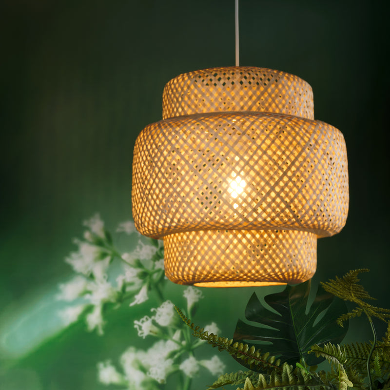 Onli Lighting Bamboo 1L pendant lamp E27 D 40cm