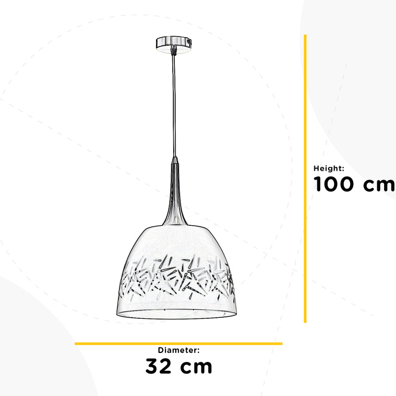 Onli Lighting Bruk 1L pendant lamp E27 D 32cm