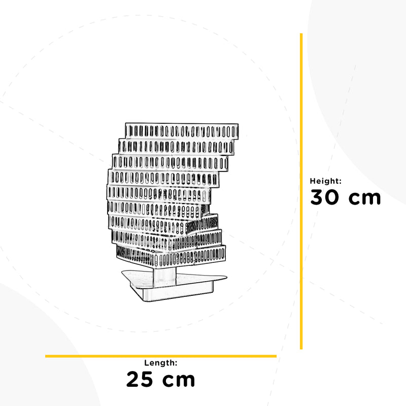 Onli Lighting Camino 1L pöytävalaisin E27 K 30cm