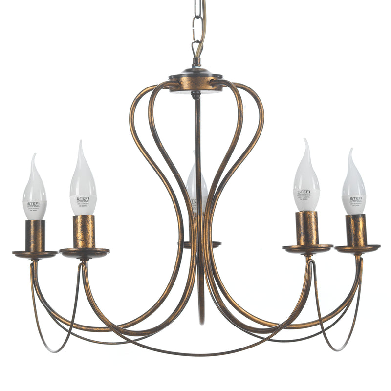 Onli Lighting Candela 5L chandelier E14 D 55cm