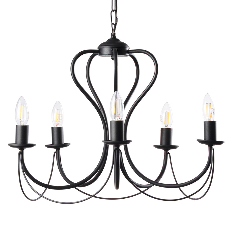 Onli Lighting Candela 5L chandelier E14 D 55cm