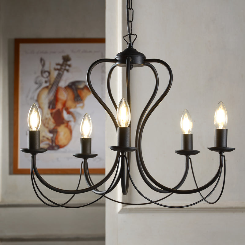 Onli Lighting Candela 5L chandelier E14 D 55cm