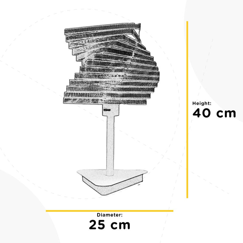 Onli Lighting Cartoccio 1L pöytävalaisin E27 K 40cm