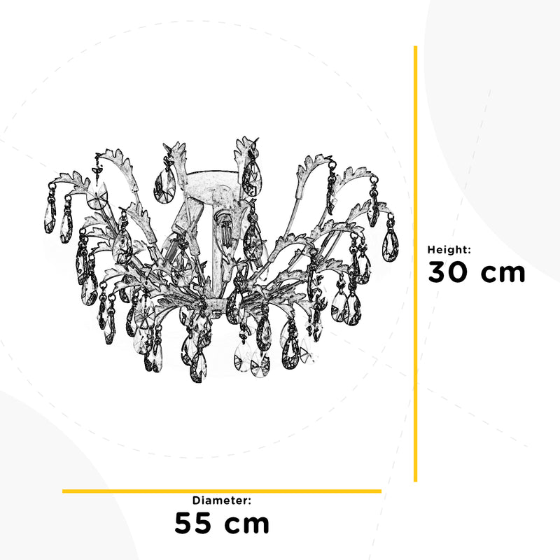 Onli Lighting Cesta 3L ceiling lamp E14 H 30cm