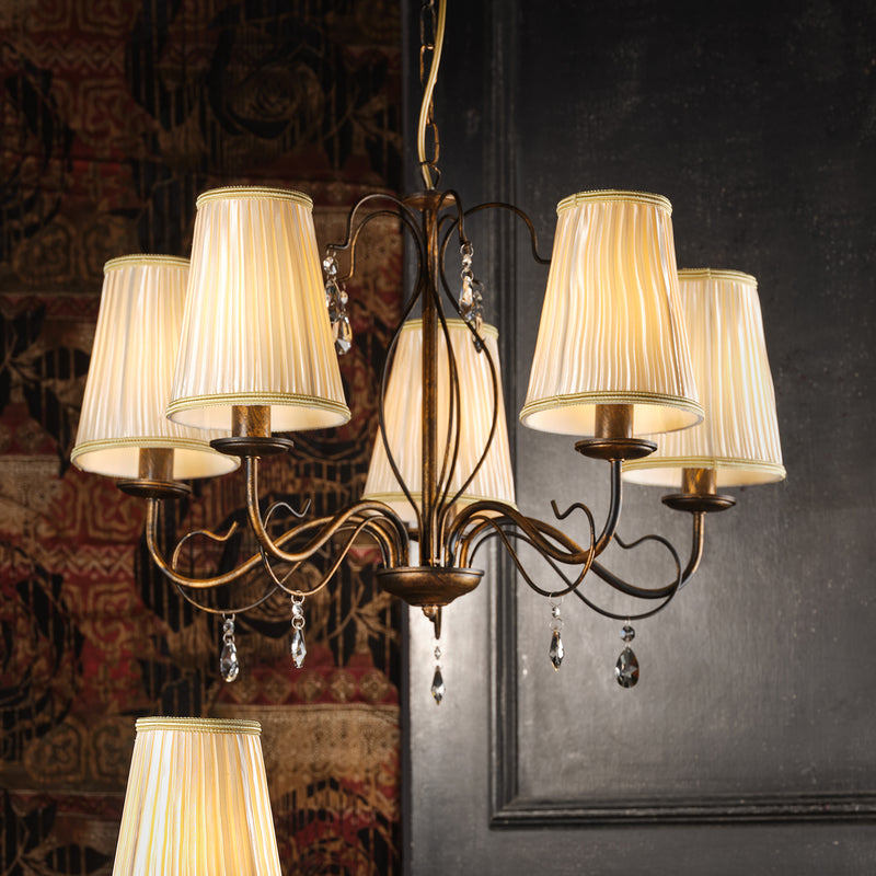 Onli Lighting Delia 5L chandelier E14 D 100cm