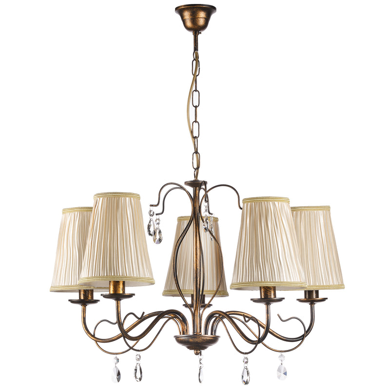 Onli Lighting Delia 5L chandelier E14 D 100cm