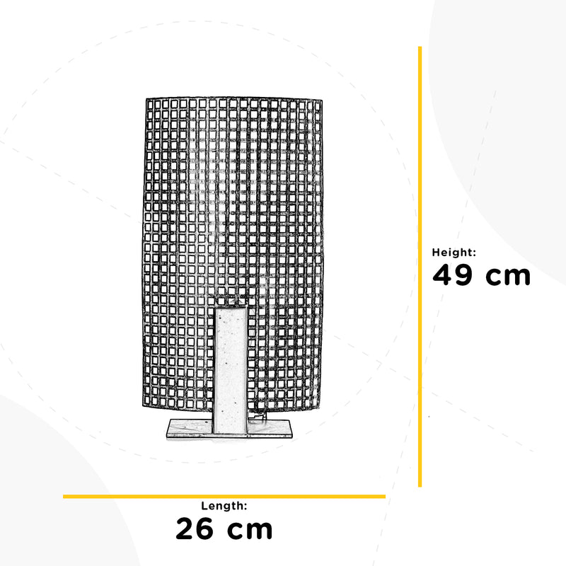 Onli Lighting Disma 1L table lamp E27 H 49cm