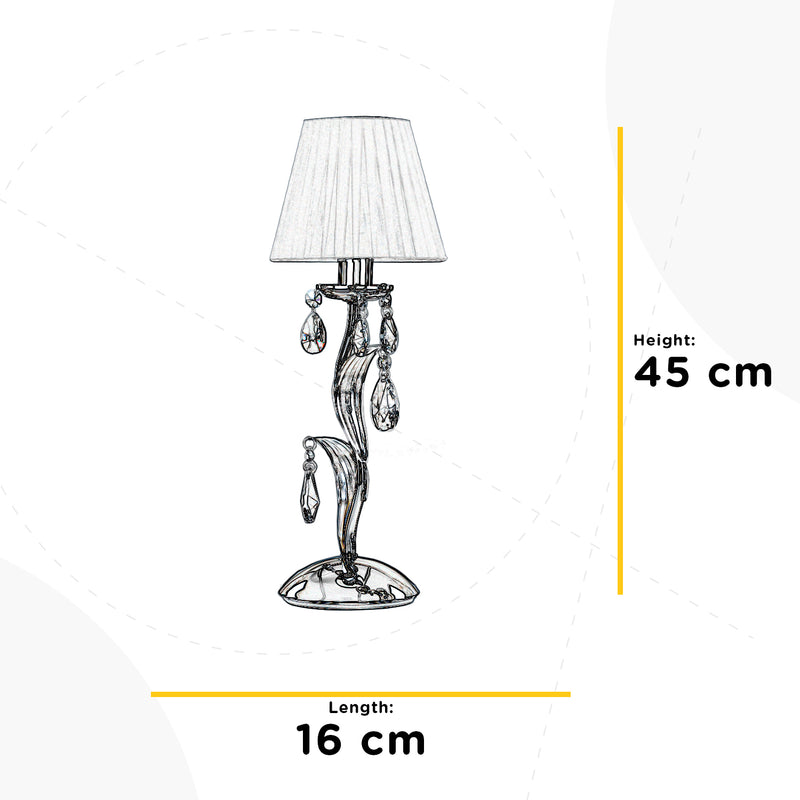 Onli Lighting Jacqueline 1L table lamp E14 H 45cm