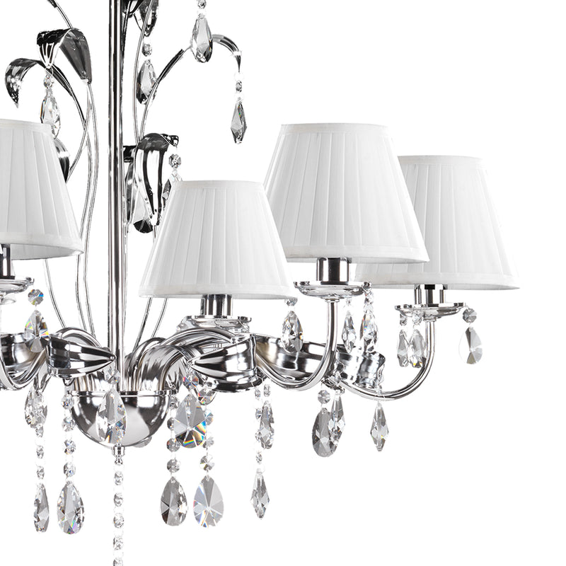 Onli Lighting Jacqueline 6L chandelier E14 D 80cm