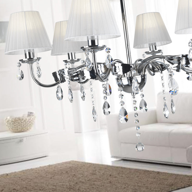 Onli Lighting Jacqueline 6L chandelier E14 D 80cm