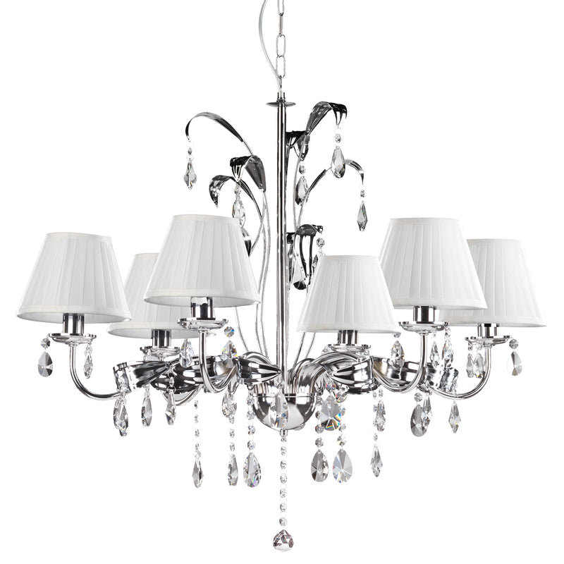 Onli Lighting Jacqueline 6L chandelier E14 D 80cm