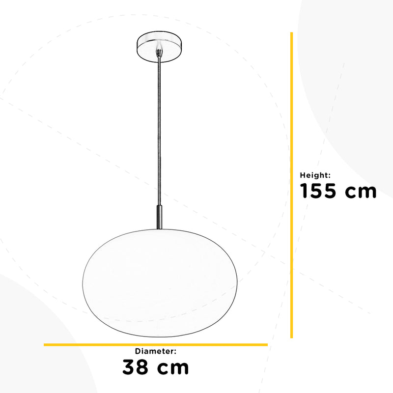 Onli Lighting Janet 1L pendant lamp E27 D 38cm