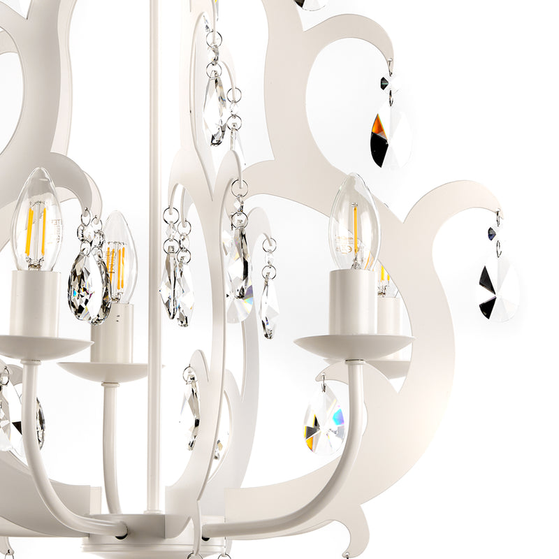 Onli Lighting Jane 5L chandelier E14 D 45cm