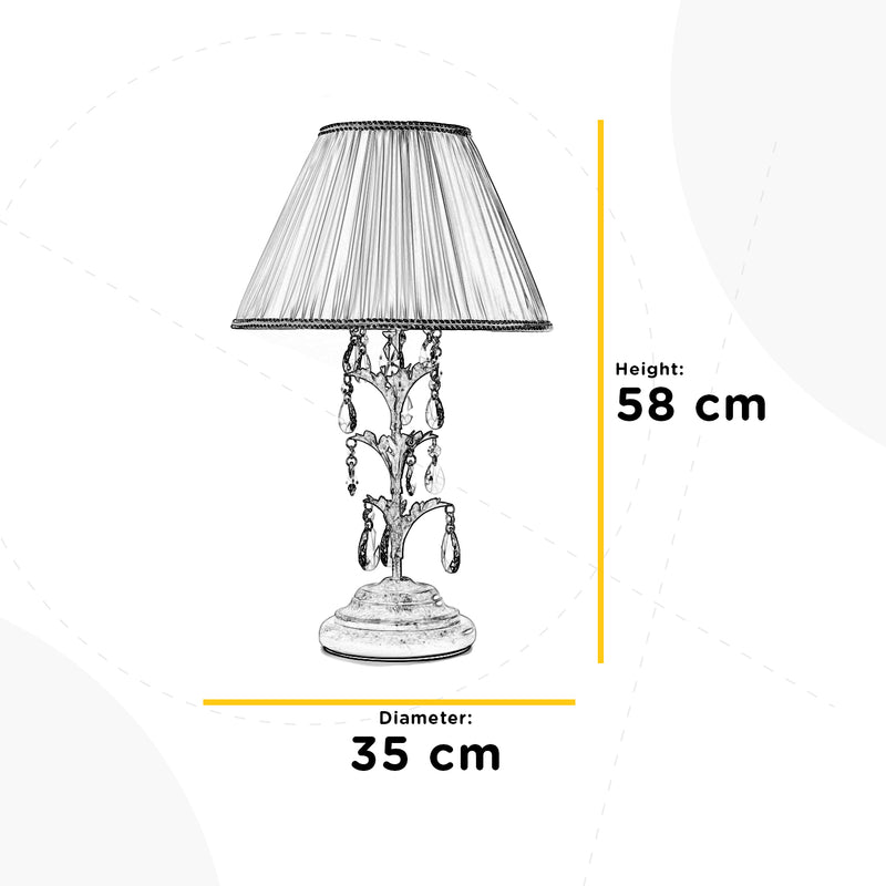 Onli Lighting Karen 1L pöytävalaisin E27 K 58cm