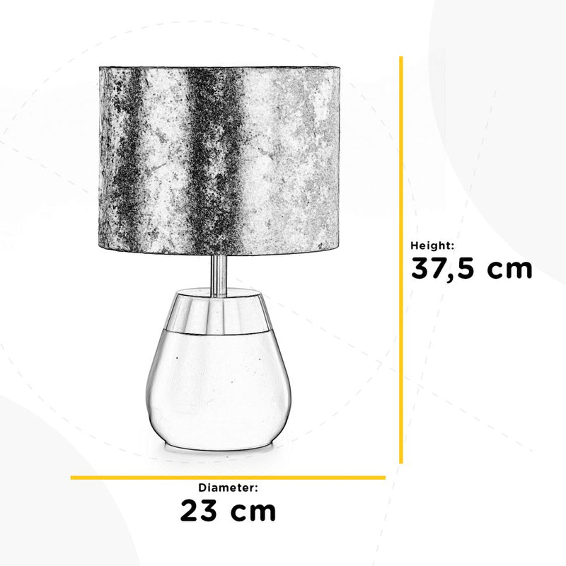 Onli Lighting Lumetti Economici 1L pöytävalaisin E27 K 37,5cm