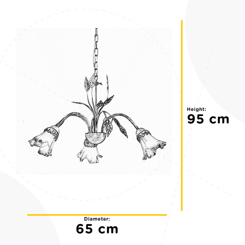 Onli Lighting Lancia 3L chandelier E14 D 65cm