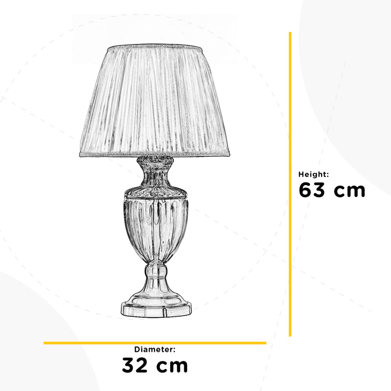 Onli Lighting Linda 1L table lamp E27 H 63cm