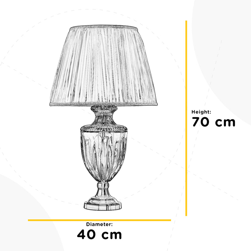 Onli Lighting Linda 1L table lamp E27 H 70cm