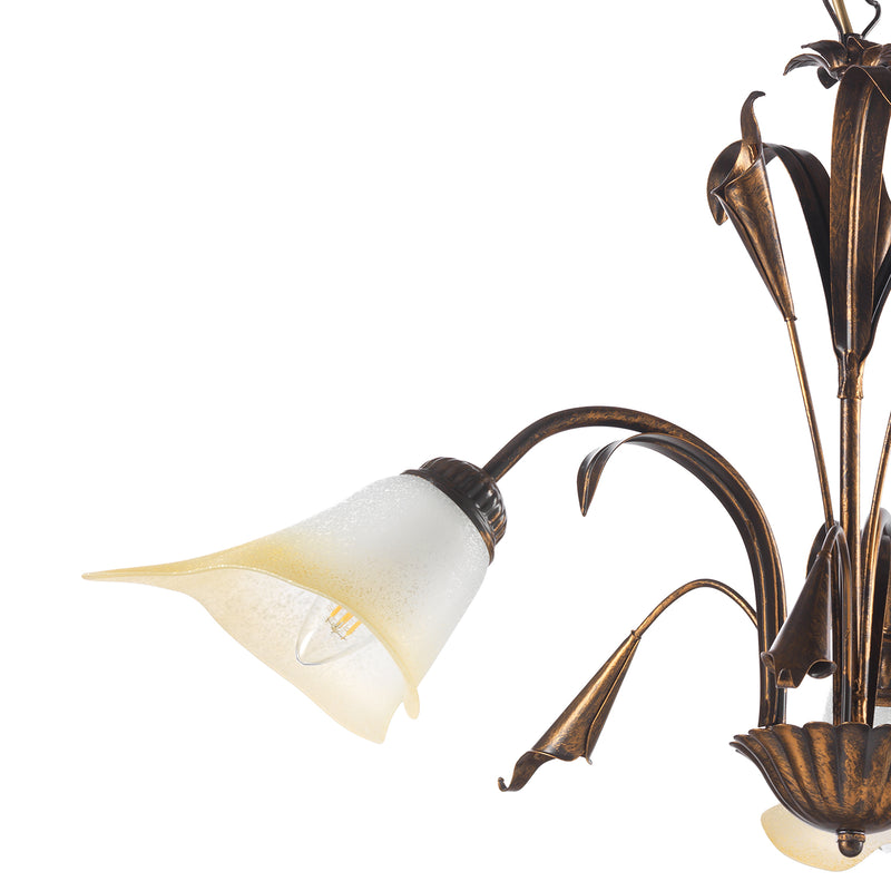 Onli Lighting Lucrezia 3L chandelier E14 D 60cm