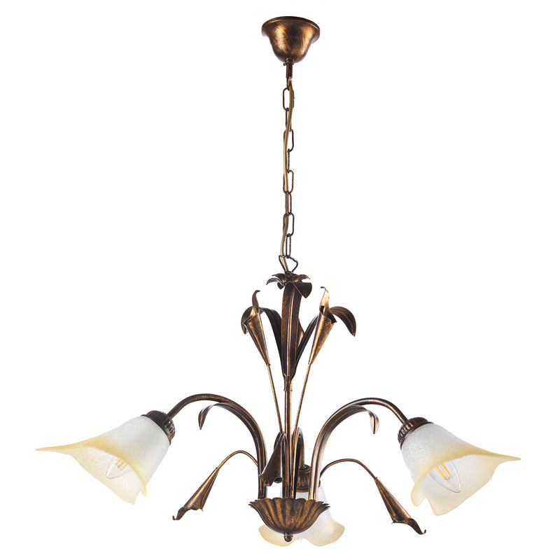 Onli Lighting Lucrezia 3L chandelier E14 D 60cm