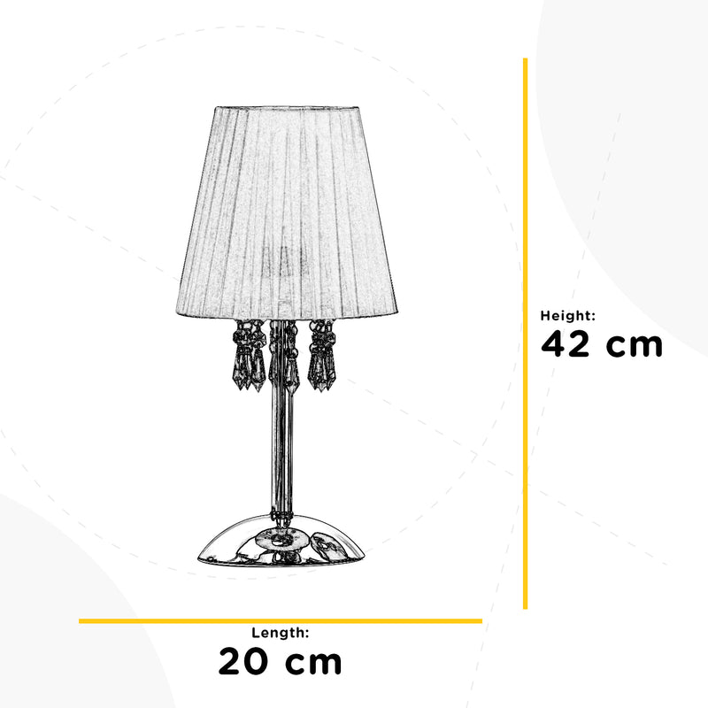 Onli Lighting Magda 1L table lamp E27 H 42cm