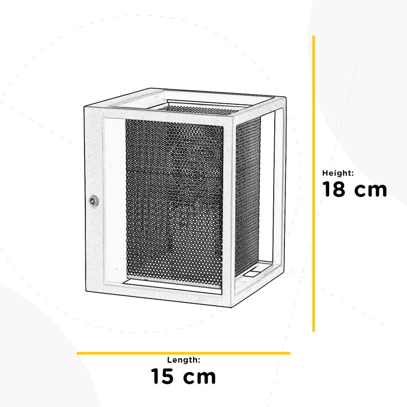 Onli Lighting Malik 1L Wandleuchte E27 H 18cm