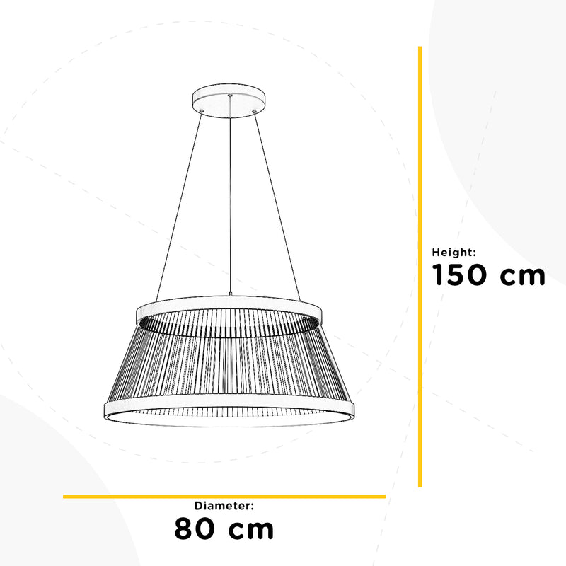 Onli Lighting Mate pendant lamp LED D 50-80cm