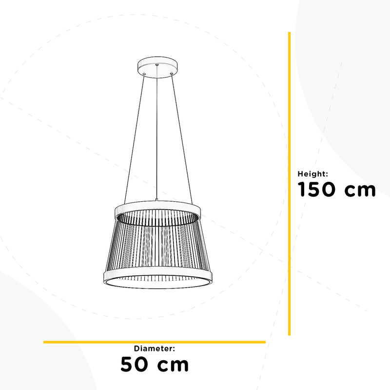 Onli Lighting Mate pendant lamp LED D 50-80cm