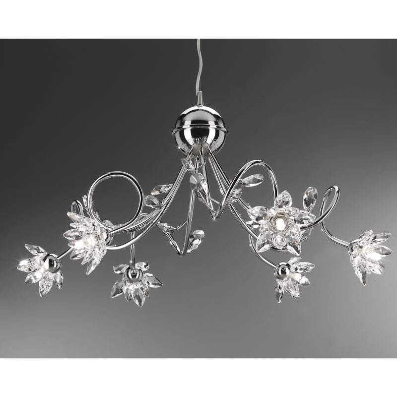 Onli Lighting Ninfea 6L chandelier G9 D 80cm