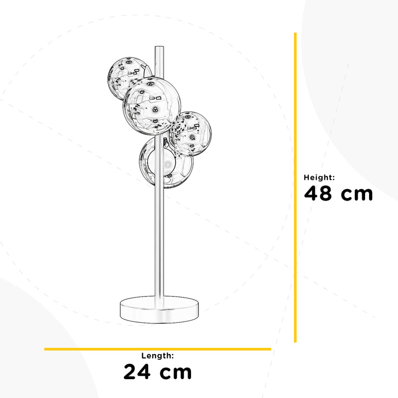 Onli Lighting Paloma 4L pöytävalaisin G9 K 48cm