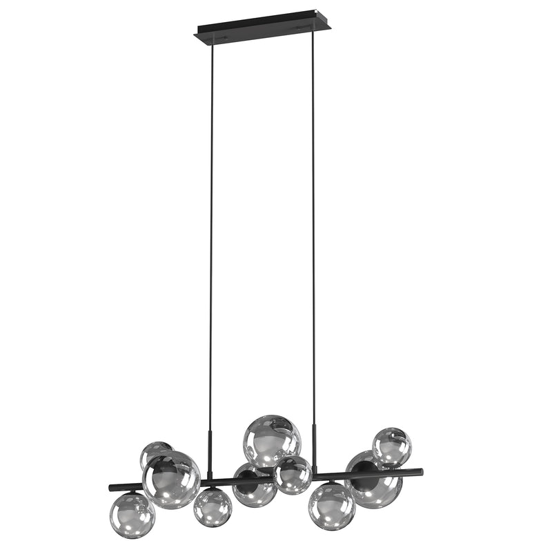 Onli Lighting Paloma 10L lineare Hänge-Deckenleuchte G9 B 86 cm