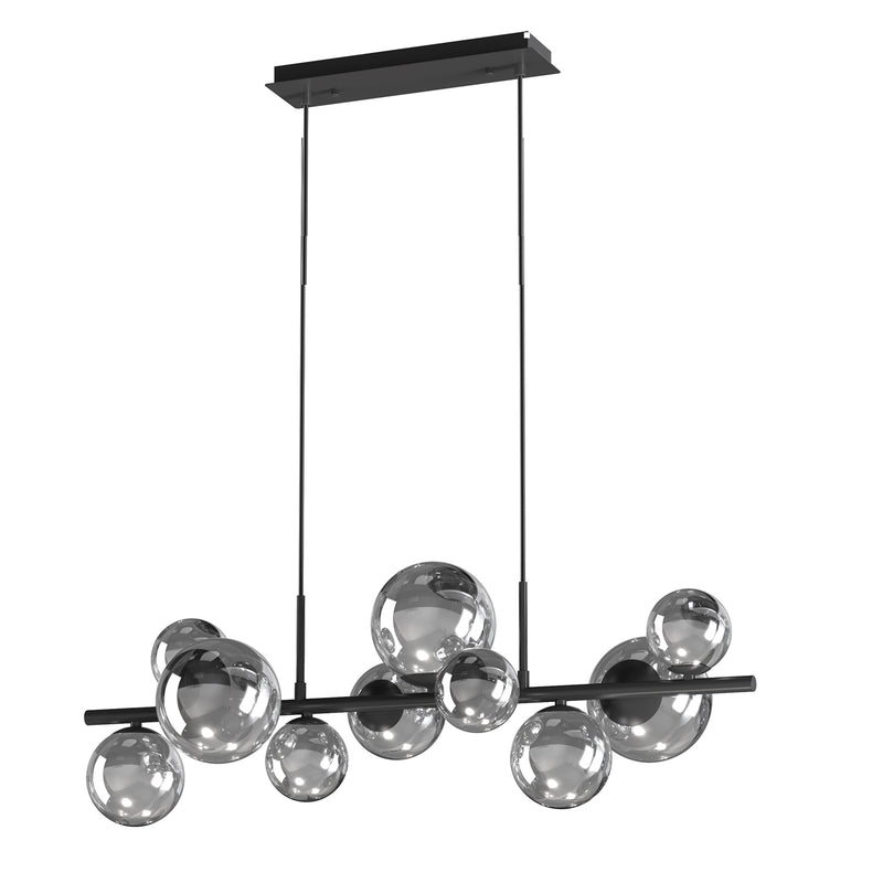 Onli Lighting Paloma 10L linear suspension ceiling lamp G9 W 86cm