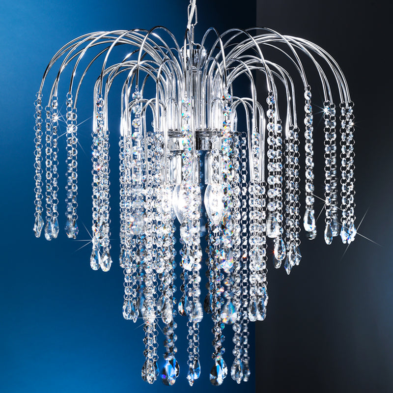 Onli Lighting Pioggia 5L chandelier E14 D 50cm