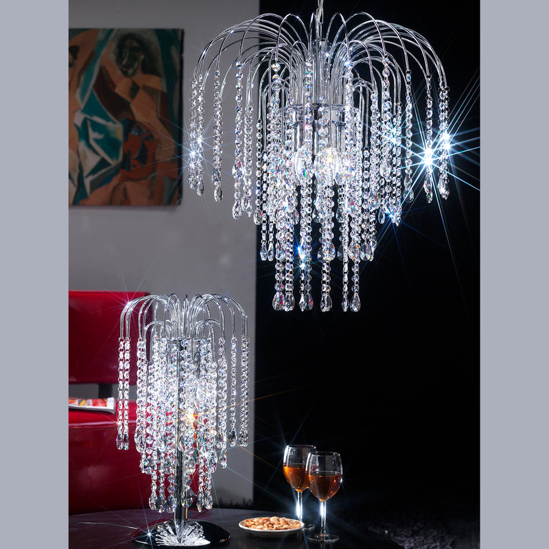 Onli Lighting Pioggia 5L chandelier E14 D 50cm