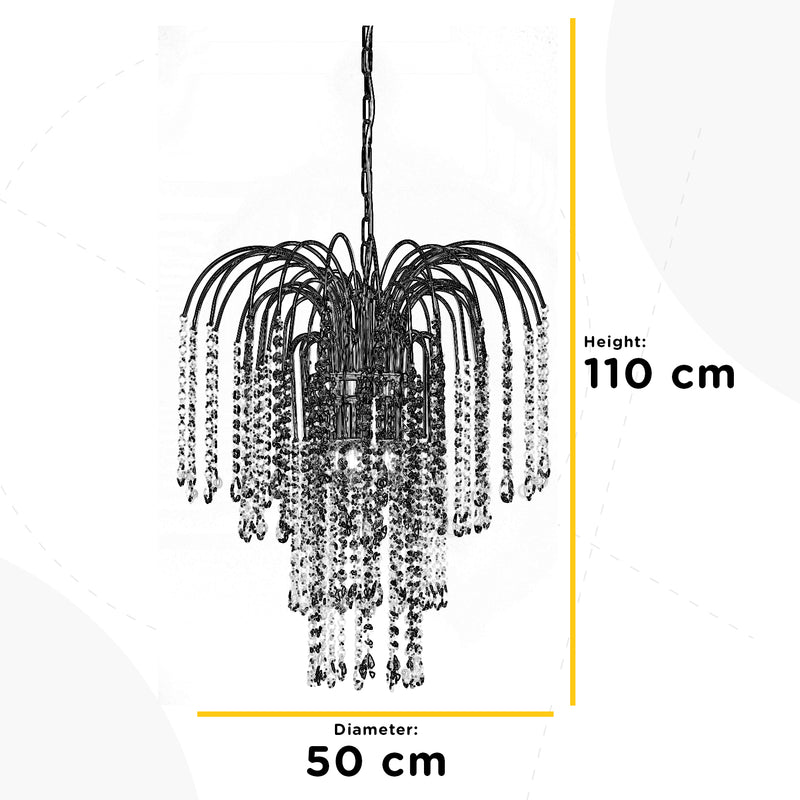 Onli Lighting Pioggia 5L chandelier E14 D 50cm