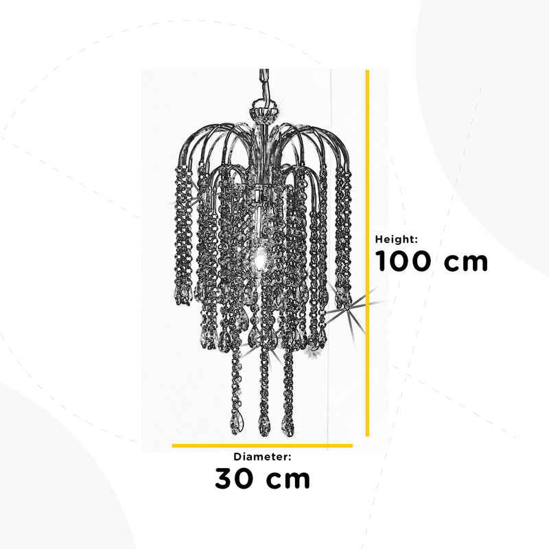 Onli Lighting Pioggia 1L chandelier E27 D 30cm