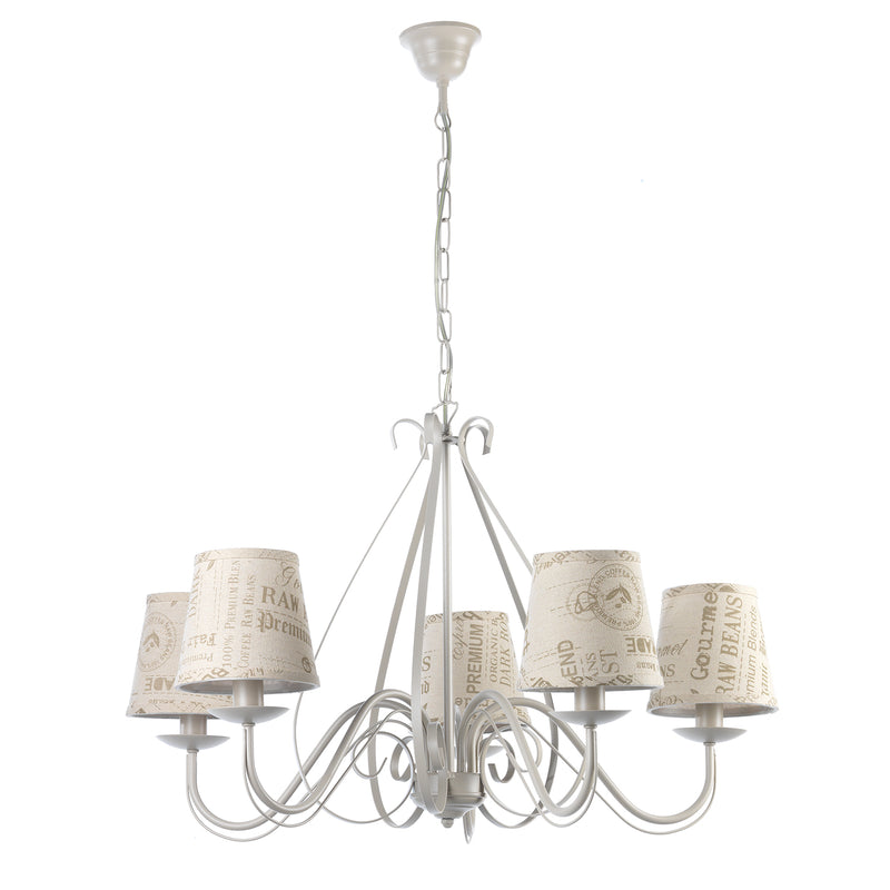 Onli Lighting Polette 5L chandelier E14 D 56cm