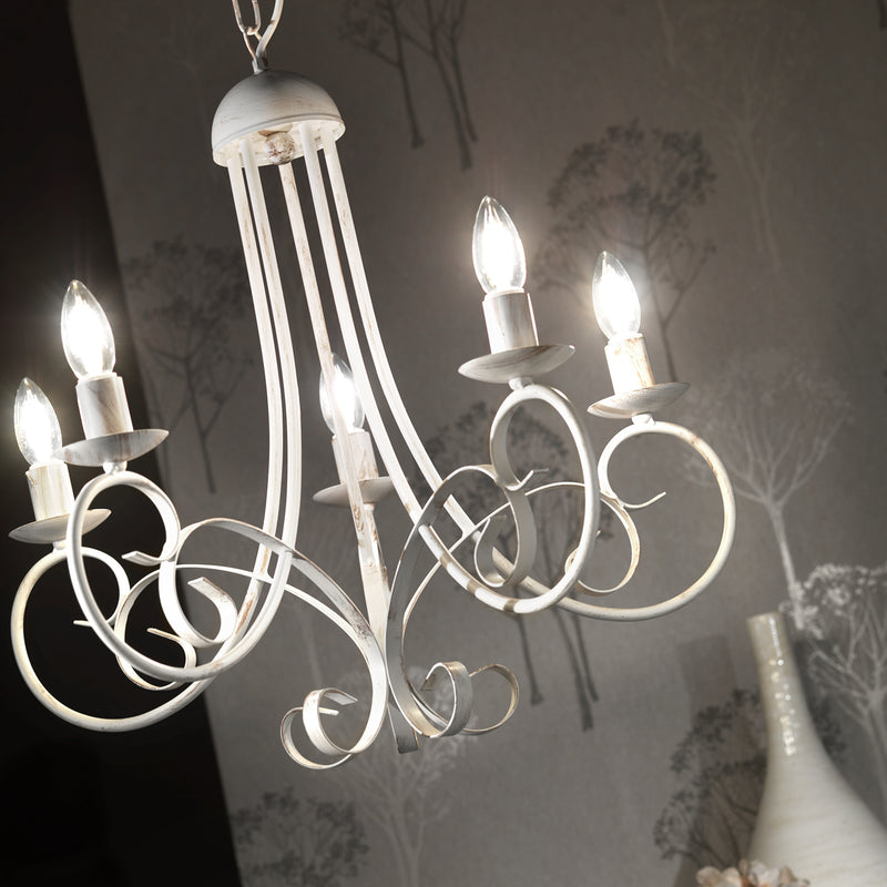 Onli Lighting Pompei 5L chandelier E14 D 60cm