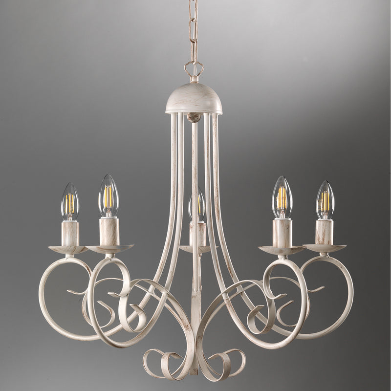 Onli Lighting Pompei 5L chandelier E14 D 60cm